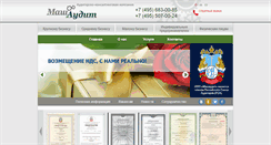 Desktop Screenshot of mashaudit.ru